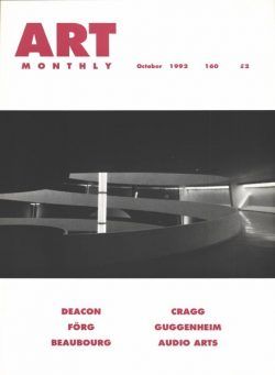 Art Monthly – October 1992