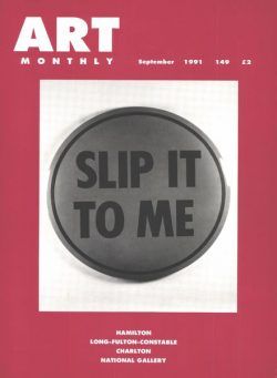 Art Monthly – September 1991