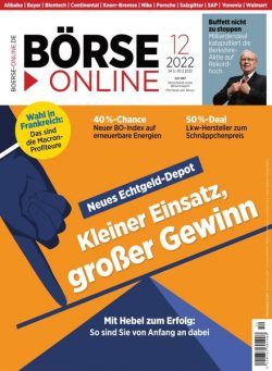 Borse Online – 24 Marz 2022