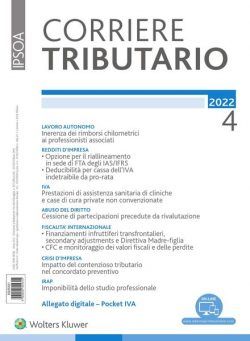 Corriere Tributario – Aprile 2022