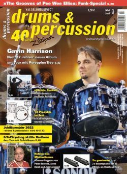 Drums & Percussion – Mai-Juni 2022