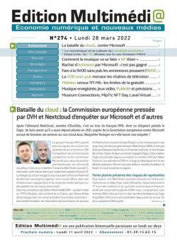 edition Multimedia – 28 Mars 2022