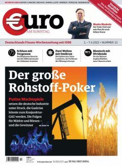 Euro am Sonntag – 01. April 2022