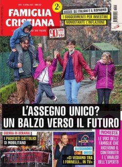 Famiglia Cristiana – 10 Aprile 2022