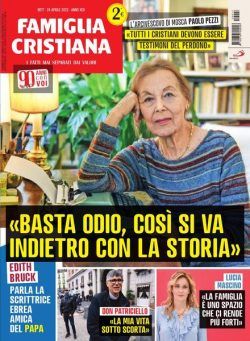 Famiglia Cristiana – 24 Aprile 2022