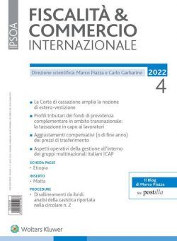 Fiscalita & Commercio Internazionale – Aprile 2022