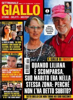 Giallo – 20 Aprile 2022