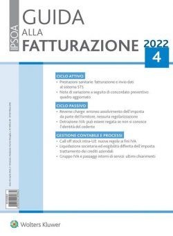 Guida alla Fatturazione – Aprile 2022