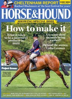 Horse & Hound – 24 March 2022