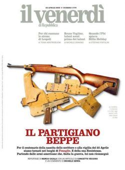 Il Venerdi di Repubblica – 22 Aprile 2022