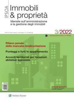 Immobili & proprieta – Marzo 2022