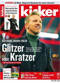 Kicker – 04 April 2022