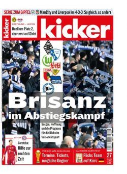 Kicker – 31. Marz 2022