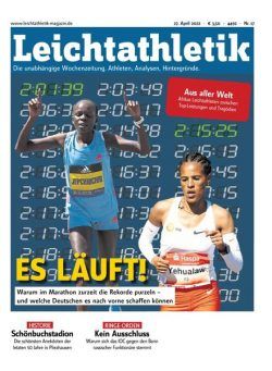 Leichtathletik – 26 April 2022