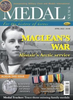 Medal News – March 2022