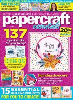 Papercraft Essentials – Issue 211 – April 2022