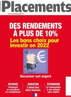 Placements – Avril-Juin 2022