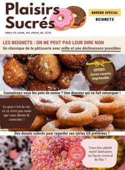 Plaisirs Sucres – N 29 2022