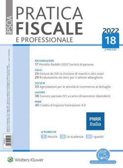 Pratica Fiscale e Professionale – 2 Maggio 2022