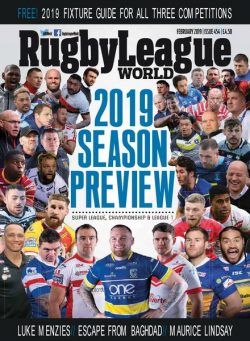 Rugby League World – Issue 454 – February 2019