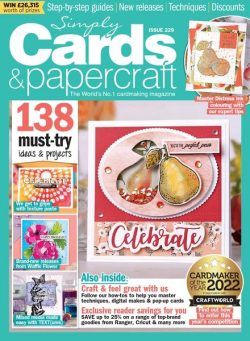 Simply Cards & Papercraft – Issue 229 – April 2022