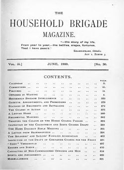 The Guards Magazine – June 1900