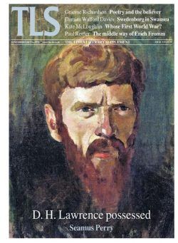 The Times Literary Supplement – 8 November 2013