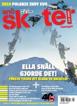 Tidningen Snoskoter – Nr 1 2018