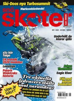 Tidningen Snoskoter – Nr 1 2020