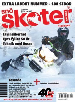 Tidningen Snoskoter – Nr 2 2018