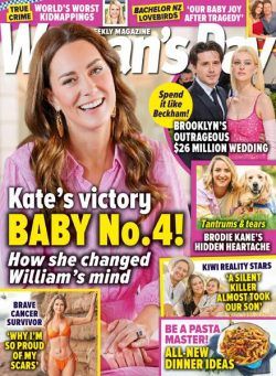 Woman’s Day New Zealand – April 25 2022