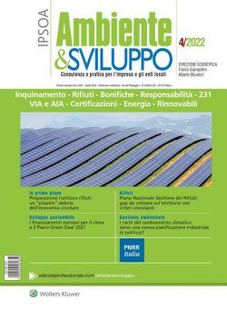 Ambiente & sviluppo – Aprile 2022