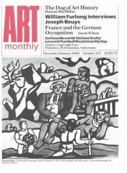 Art Monthly – Dec-Jan 1987-88