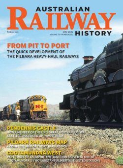 Australian Railway History – Issue 1011 – May 2022