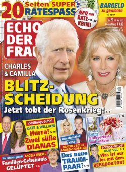 Echo der Frau – 11 Mai 2022