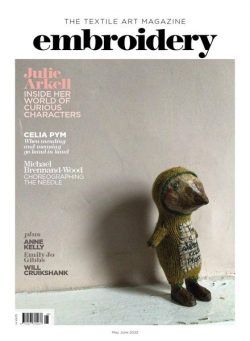 Embroidery Magazine – May-June 2022