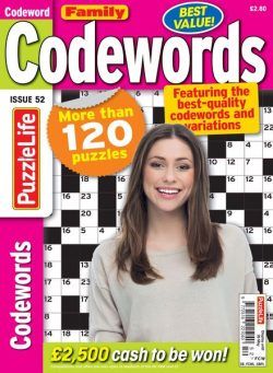 Family Codewords – April 2022