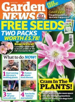 Garden News – April 30 2022