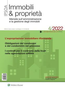 Immobili & proprieta – Aprile 2022