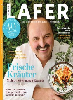 Johann Lafer Journal – April 2022