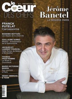 Le Coeur des Chefs – Printemps-ete 2022