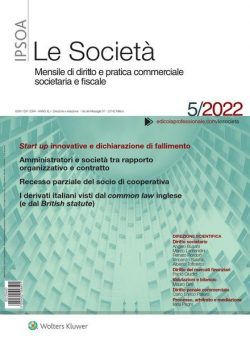 Le Societa – Maggio 2022