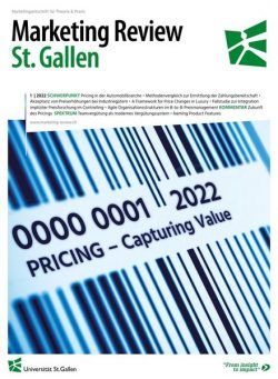 Marketing Review St Gallen – Dezember 2021