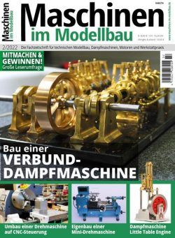 Maschinen im Modellbau – Januar 2022