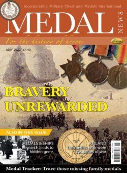 Medal News – May 2022