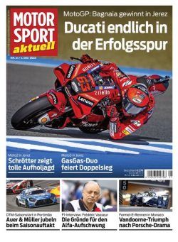 MOTORSPORT aktuell – 04 Mai 2022