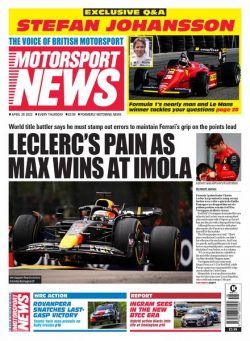 Motorsport News – April 28 2022