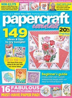 Papercraft Essentials – Issue 212 – May 2022