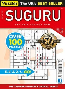 Puzzler Suguru – April 2022