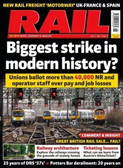 Rail – April 30 2022